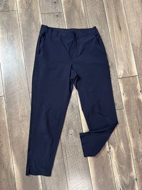 Athleta Navy Brooklyn Ankle Pant